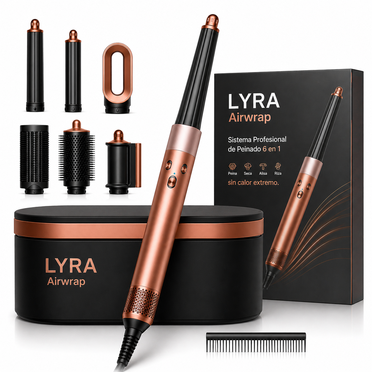 LYRA™ Airwrap 6 en 1 Bluetooth - 2026